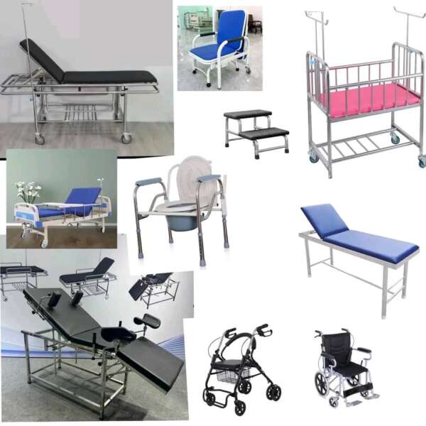 Hospital Bed – With Wheels